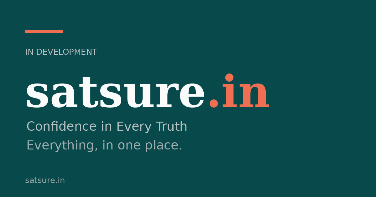 Link preview image for satsure.in